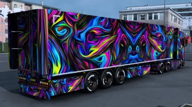ETS2 - Colors Artwork Skin ETS2 - Colors Artwork Skin