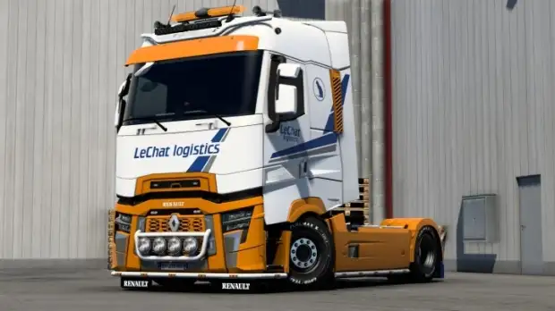 ETS2 - LeChat Logistics with Changeable Colors V1.12.1 ETS2 - LeChat Logistics with Changeable Colors V1.12.1
