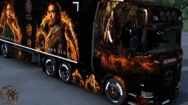 ETS2 - House of The Dragon Skin ETS2 - House of The Dragon Skin