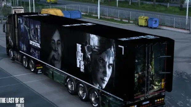 ETS2 - The Last of Us II Skin v1.0 ETS2 - The Last of Us II Skin v1.0