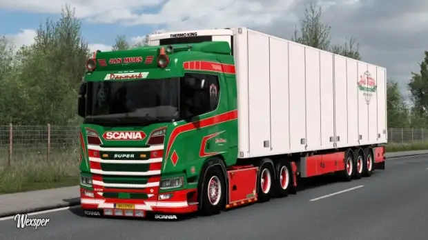 ETS2 - Scania R & S Jan Mues Skin Pack v1.0 ETS2 - Scania R & S Jan Mues Skin Pack v1.0