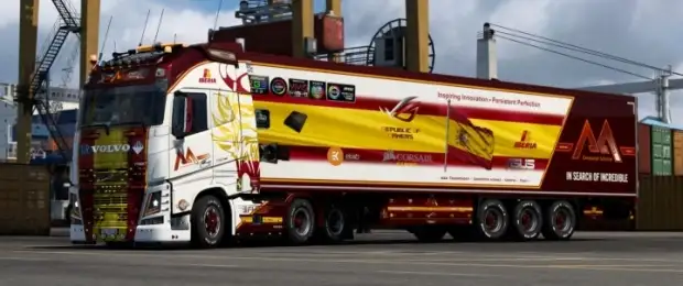ETS2 - A&A Technology Skin Pack Trucks & Trailers V4.08.40 (1.43.x) ETS2 - A&A Technology Skin Pack Trucks & Trailers V4.08.40 (1.43.x)