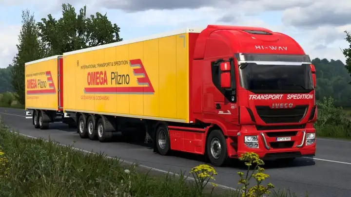 ETS2 - Omega Pilzno Paintjob Pack V1.0 (1.41.x) ETS2 - Omega Pilzno Paintjob Pack V1.0 (1.41.x)