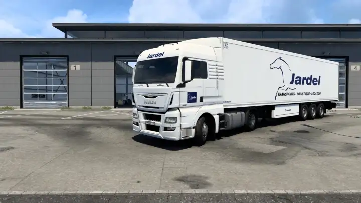 ETS2 - Transports Jardel Combo Skin V1.0 (1.40.x) ETS2 - Transports Jardel Combo Skin V1.0 (1.40.x)