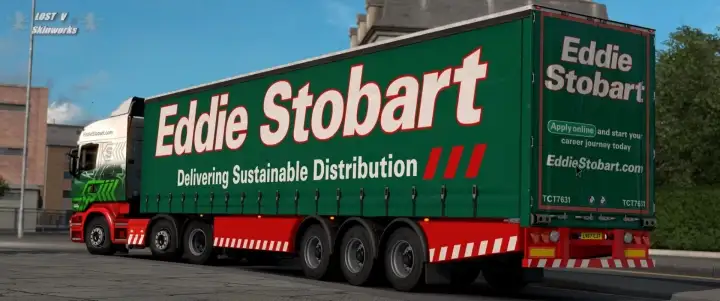 ETS2 - Eddie Stobart Scania R Skinpack V1.1 (1.40.x) ETS2 - Eddie Stobart Scania R Skinpack V1.1 (1.40.x)