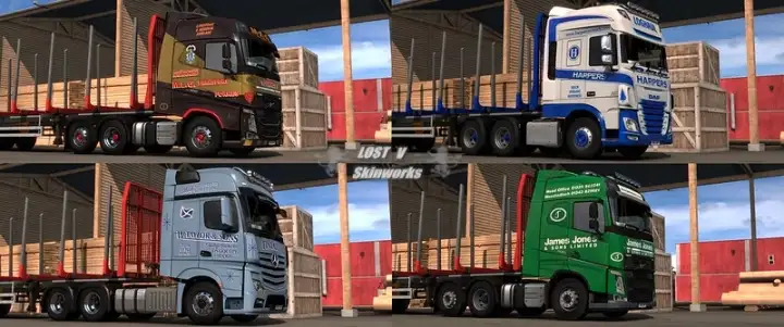 ETS2 - UK Timber Hauler Pack V1.0 (1.40.x) ETS2 - UK Timber Hauler Pack V1.0 (1.40.x)