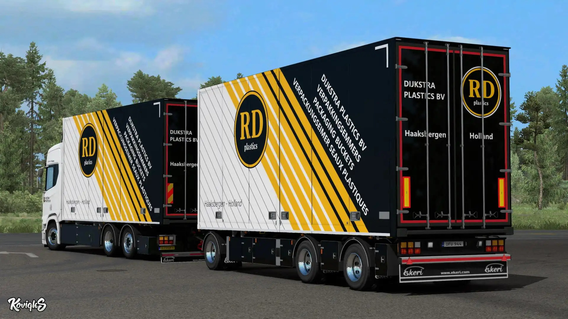 ETS2 - Scania R & S Dijkstra Plastics Skin Pack V1.0 (1.39.x) ETS2 - Scania R & S Dijkstra Plastics Skin Pack V1.0 (1.39.x)