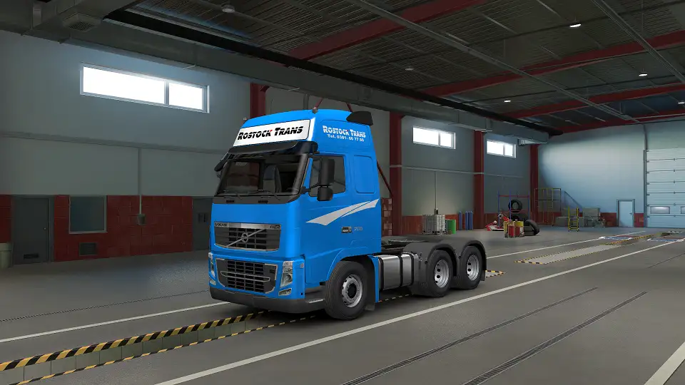 ETS2 - Rostock Trans Skin for Volvo FH Classic (1.39.x) ETS2 - Rostock Trans Skin for Volvo FH Classic (1.39.x)