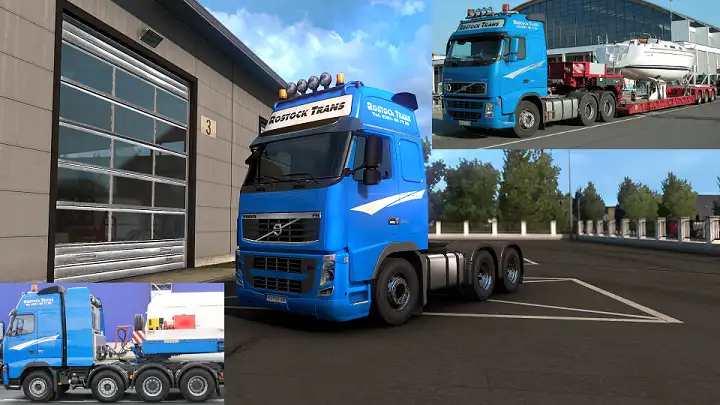 ETS2 - Rostock Trans Skin for Volvo FH Classic (1.39.x) ETS2 - Rostock Trans Skin for Volvo FH Classic (1.39.x)