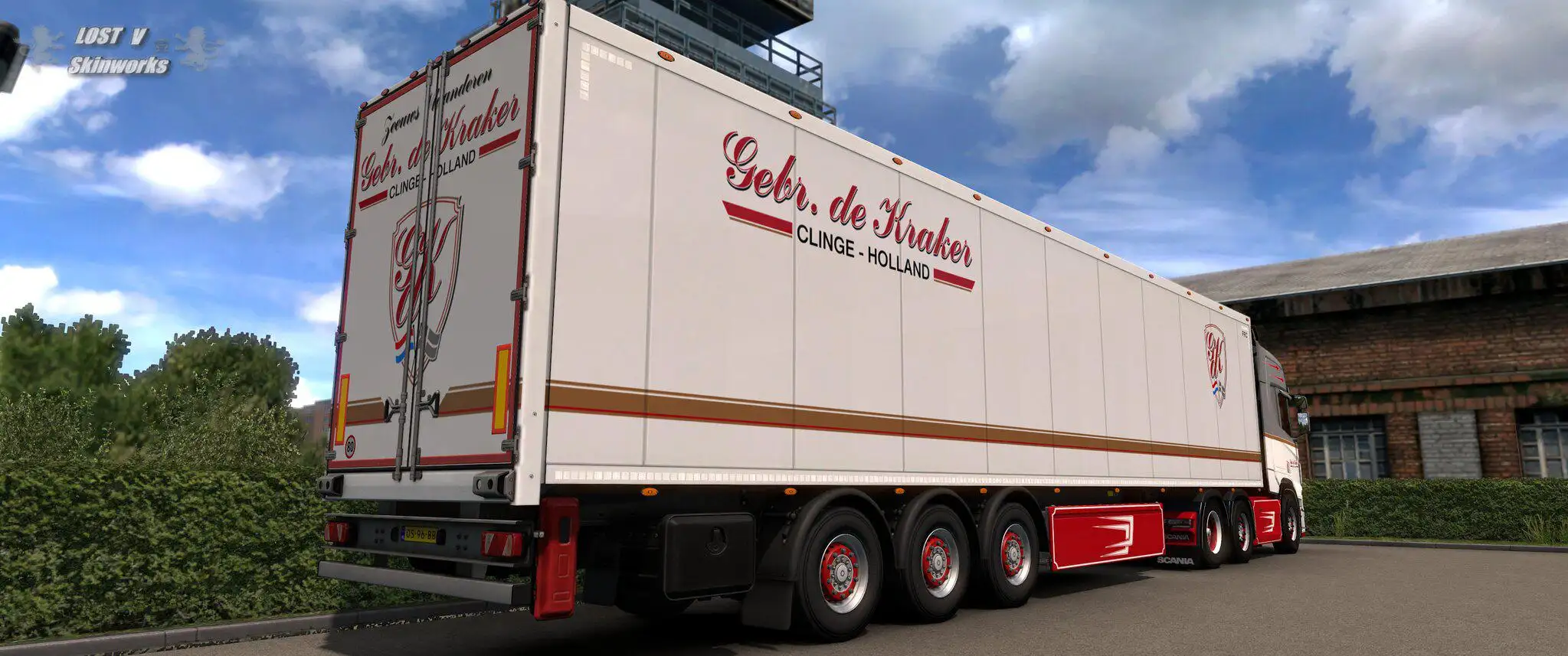 ETS2 - L. De Kraker Transport V.O.F Skins V1.0 (1.38.x) ETS2 - L. De Kraker Transport V.O.F Skins V1.0 (1.38.x)