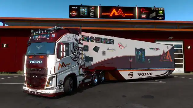 ETS2 - A&A Technology Skin Pack Trucks & Trailers V1.0 (1.38.x) ETS2 - A&A Technology Skin Pack Trucks & Trailers V1.0 (1.38.x)