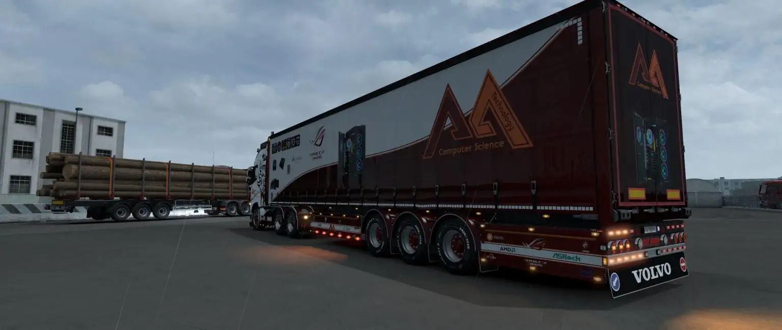 ETS2 - A&A Technology Skin Pack Trucks & Trailers V1.0 (1.38.x) ETS2 - A&A Technology Skin Pack Trucks & Trailers V1.0 (1.38.x)
