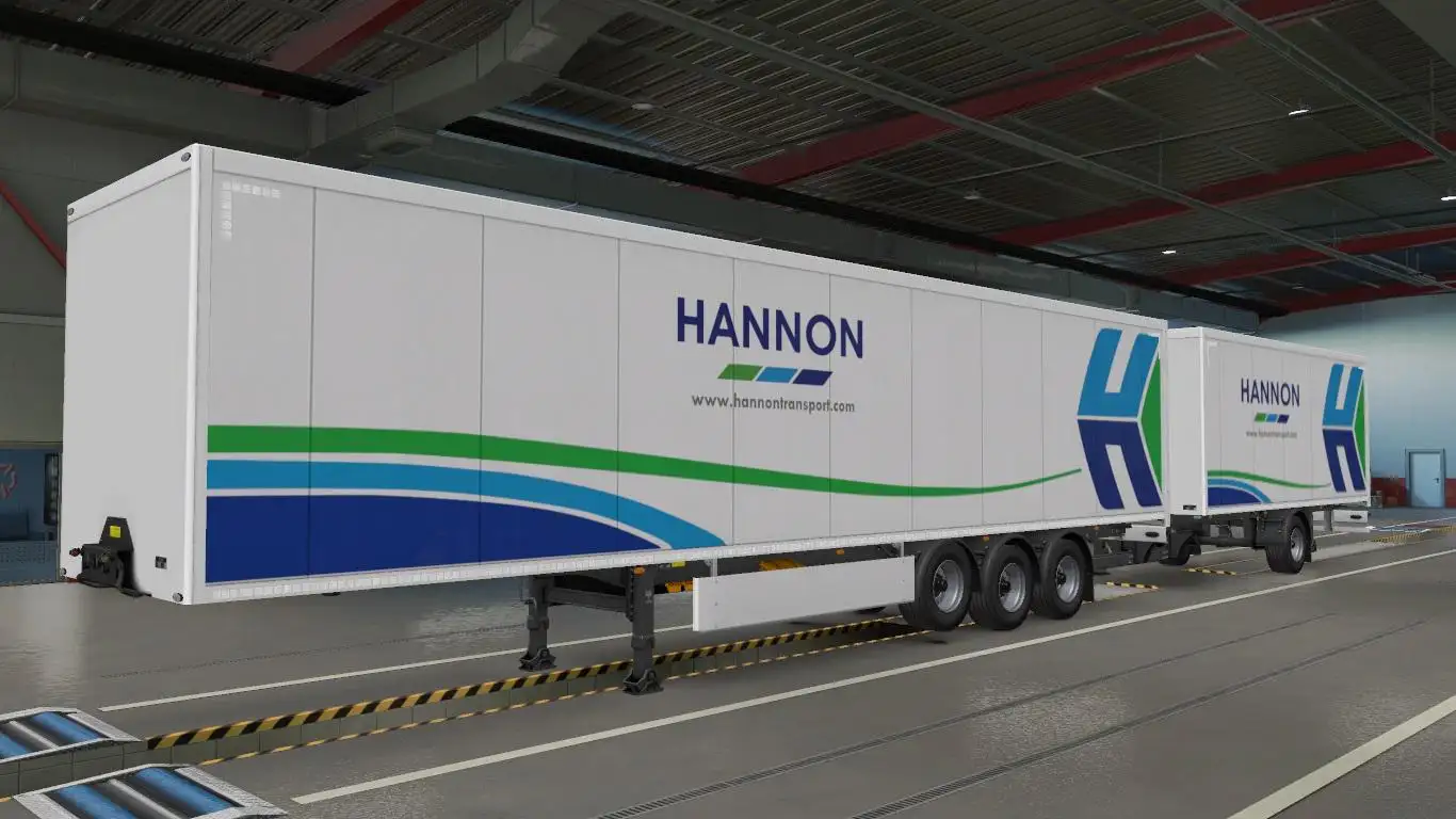 ETS2 - Trailer Skins Bundle for SCS Box Trailers (1.38.x) ETS2 - Trailer Skins Bundle for SCS Box Trailers (1.38.x)