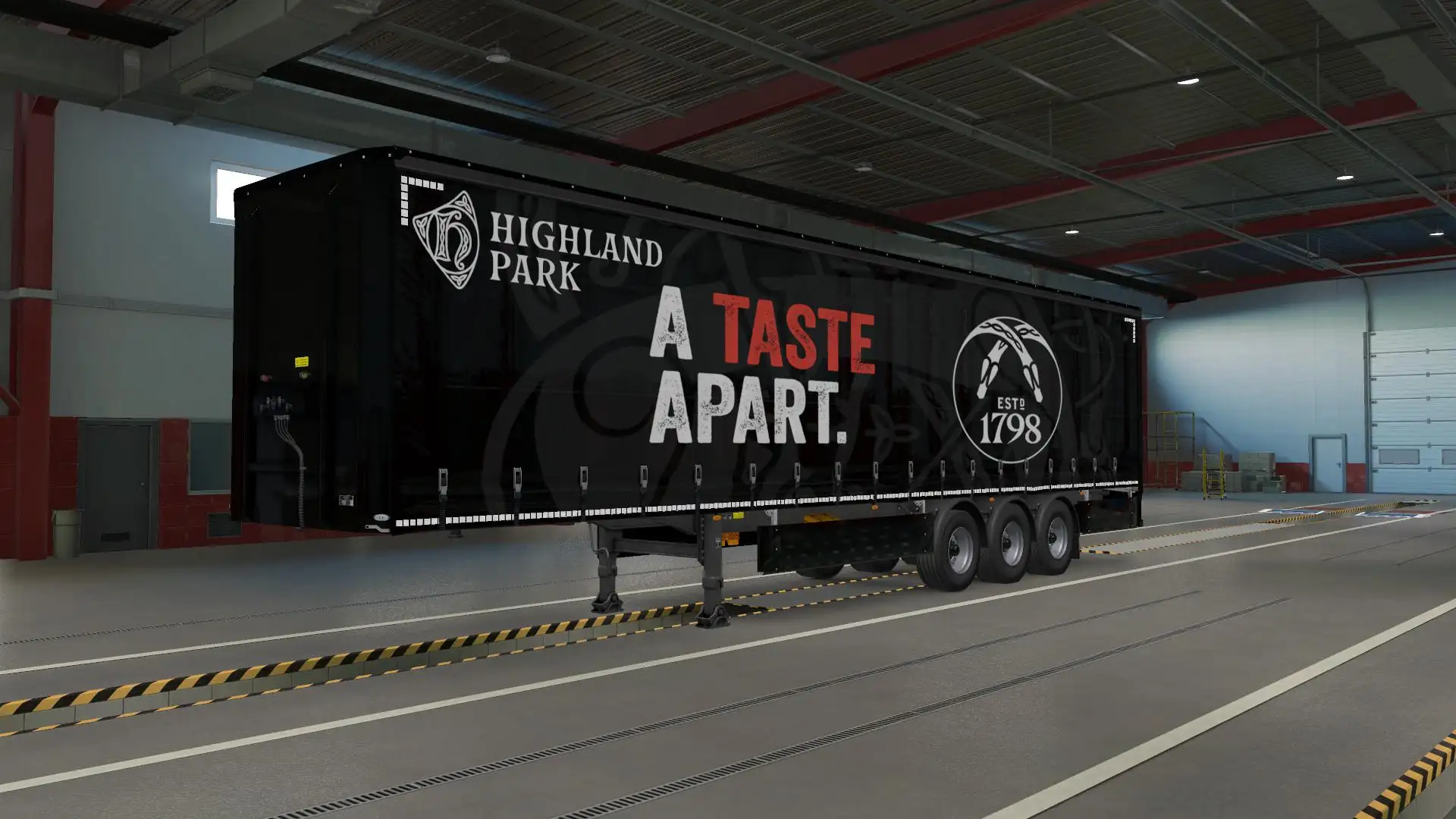 ETS2 - Highland Park Whiskey Trailer Skin V1.0 (1.37.x) ETS2 - Highland Park Whiskey Trailer Skin V1.0 (1.37.x)