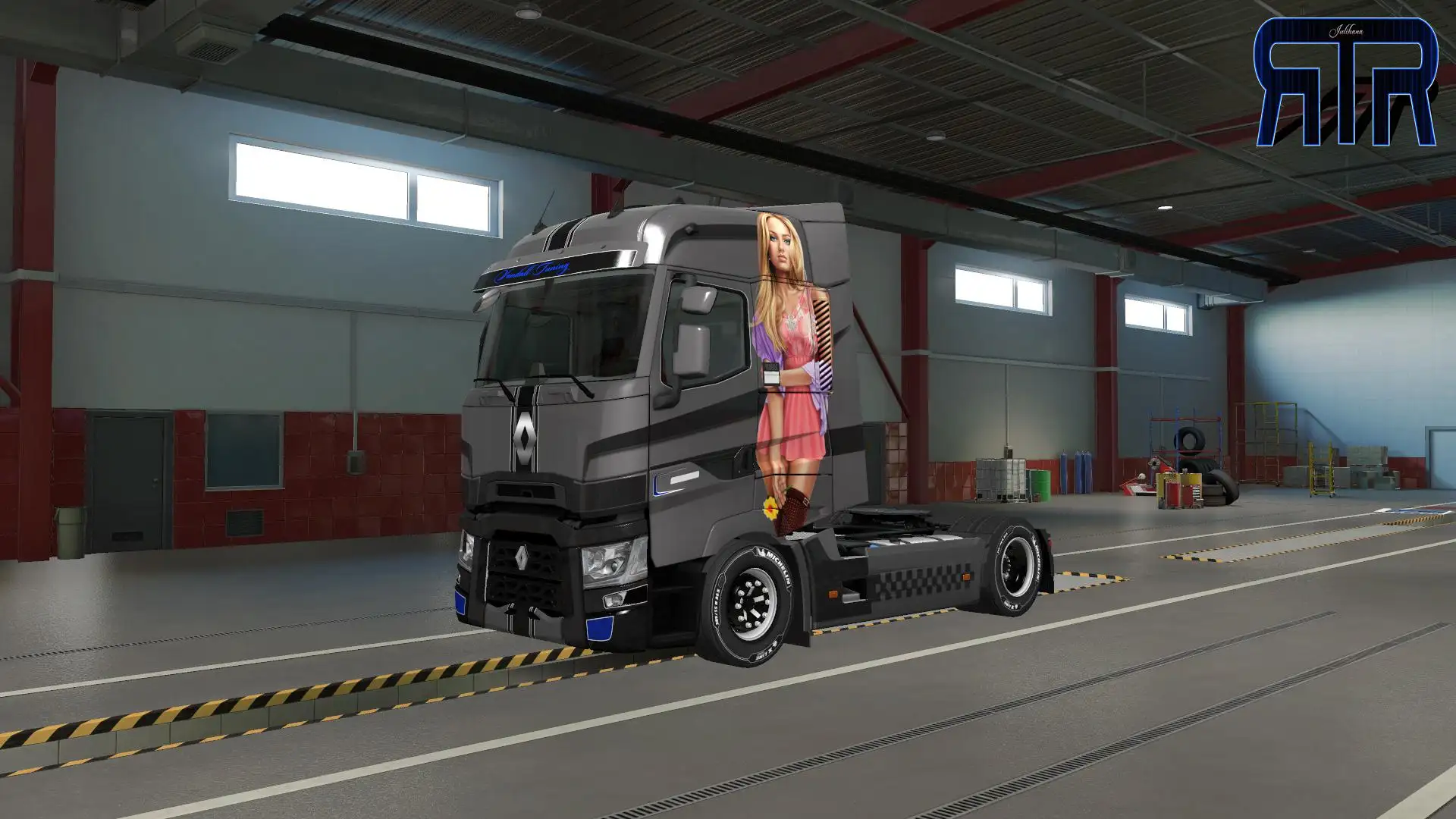 ETS2 - Renault Range T Kimberly Paintjob V1.0 (1.37.x) ETS2 - Renault Range T Kimberly Paintjob V1.0 (1.37.x)