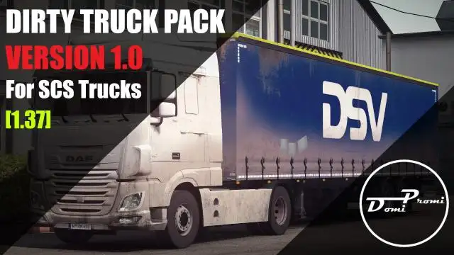ETS2 - Paintable Dirty Truck Pack V1.0 (1.37.x) ETS2 - Paintable Dirty Truck Pack V1.0 (1.37.x)