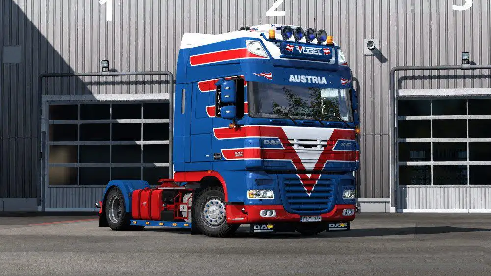 ETS2 - Daf XF 105 Vogel Transporte Skins (1.36.x) ETS2 - Daf XF 105 Vogel Transporte Skins (1.36.x)