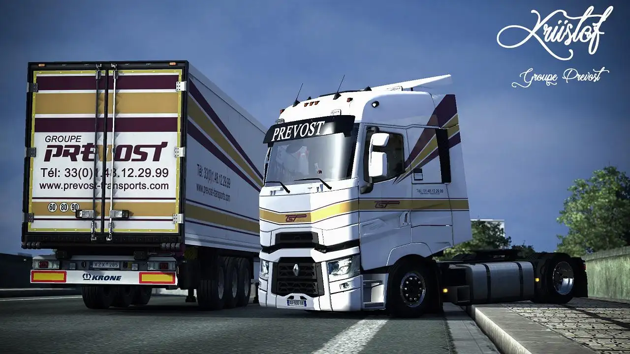 ETS2 - Prevost Combo Skin (1.36.x) ETS2 - Prevost Combo Skin (1.36.x)