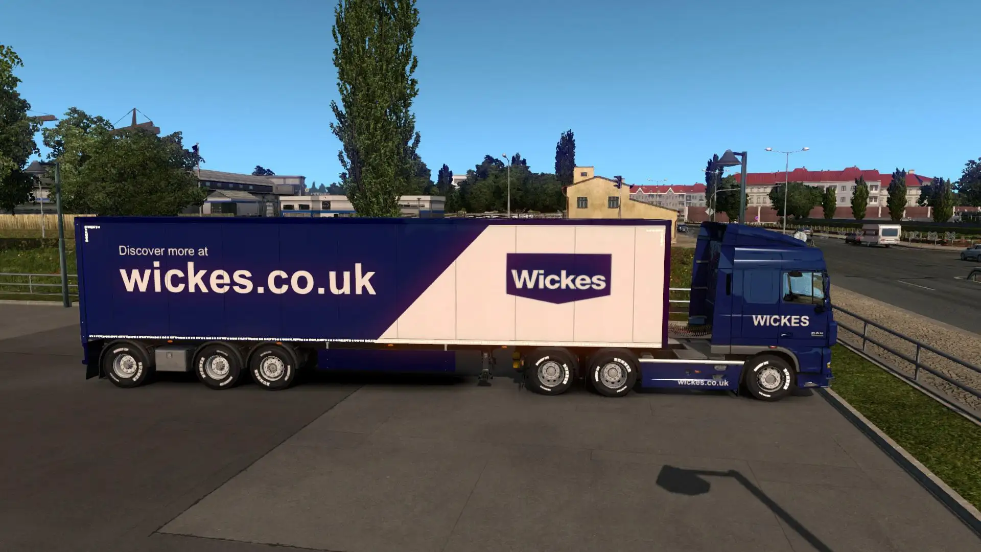 ETS2 - Wickes UK Shop Paintjob Skin (1.36.X) ETS2 - Wickes UK Shop Paintjob Skin (1.36.X)