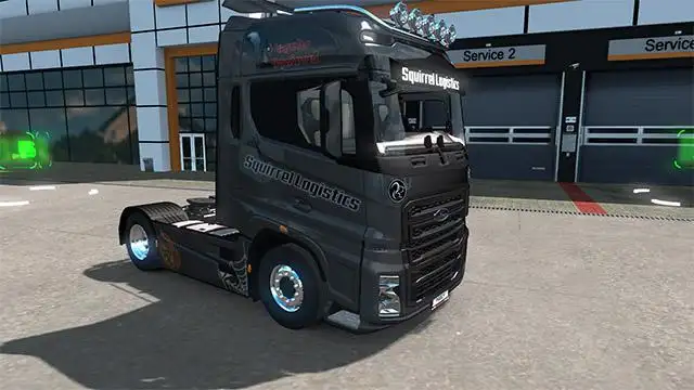 ETS2 - FMAX Squirrel Logistics Skin V1.0 (1.36.x) ETS2 - FMAX Squirrel Logistics Skin V1.0 (1.36.x)