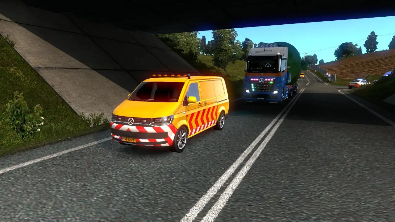 ETS2 - Mercedes New Actros Bakker & Schilder Skin (1.35.x) ETS2 - Mercedes New Actros Bakker & Schilder Skin (1.35.x)