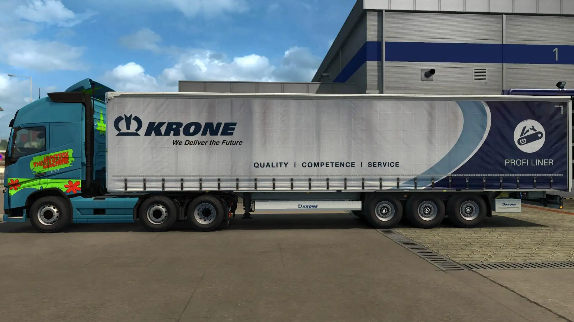 ETS2 - HQ Paint Job for Long Curtain Trailers v1.11 (1.35.X) ETS2 - HQ Paint Job for Long Curtain Trailers v1.11 (1.35.X)