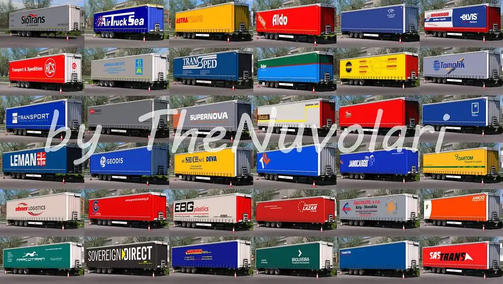 ETS2 - Krone Megaliner Skinpack V1.5 (1.35.X) ETS2 - Krone Megaliner Skinpack V1.5 (1.35.X)