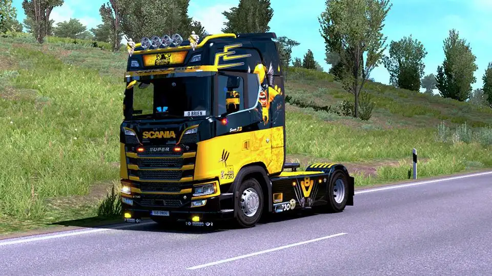 ETS2 - Scania S Wolverine Skin (1.35.X) ETS2 - Scania S Wolverine Skin (1.35.X)