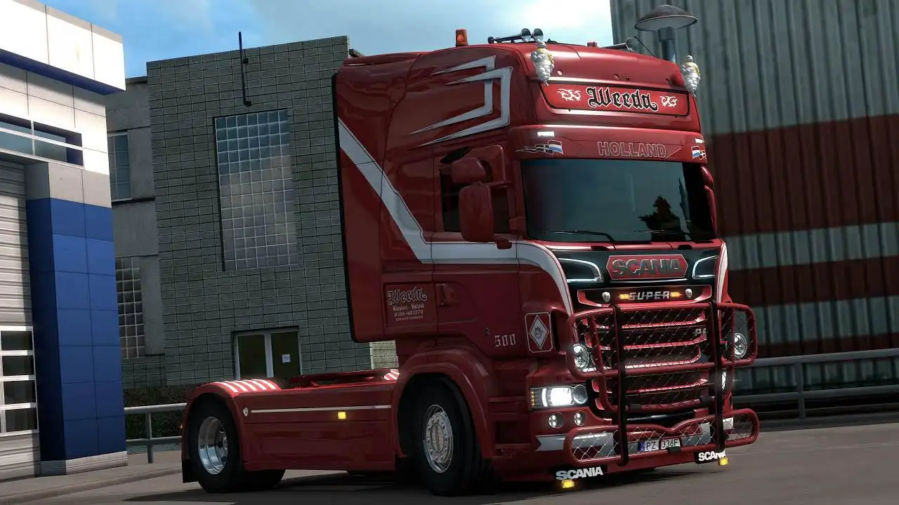 ETS2 - Weeda Scania RJL 8K Paintwork (1.35.X) ETS2 - Weeda Scania RJL 8K Paintwork (1.35.X)