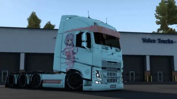 ETS2 - Volvo FH12 (Pendragon) Kanna Kamui Skin ETS2 - Volvo FH12 (Pendragon) Kanna Kamui Skin