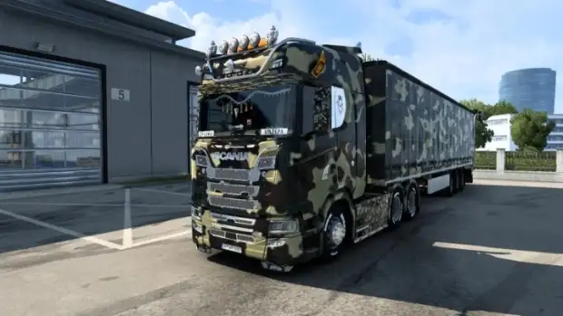 ETS2 - Cama Skin For All SCS Trucks And SCS BOX Trailer V1.0 ETS2 - Cama Skin For All SCS Trucks And SCS BOX Trailer V1.0