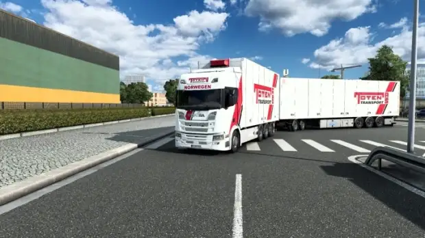 ETS2 - Combo Skin Toten Transport A/S V1.0 ETS2 - Combo Skin Toten Transport A/S V1.0