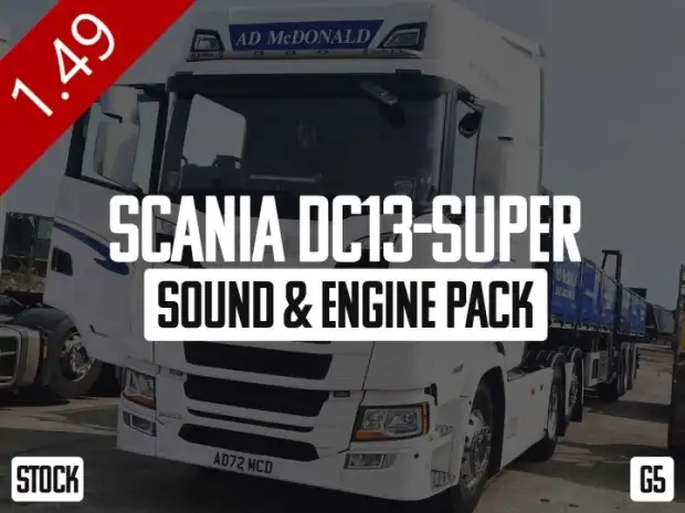ETS2 - Scania DC13-Super Sound & Engine Pack ETS2 - Scania DC13-Super Sound & Engine Pack