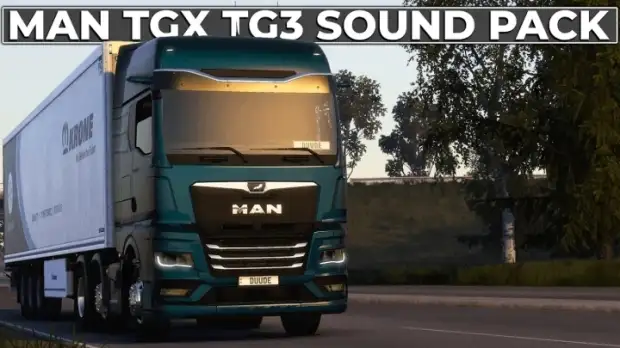 ETS2 - MAN TG3 TGX Stock Sound V1.2 ETS2 - MAN TG3 TGX Stock Sound V1.2