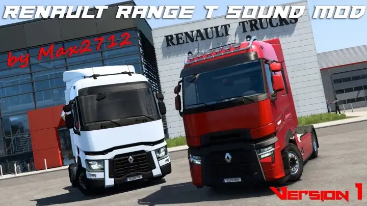 ETS2 - Renault Range T Sound Mod V1.0 (1.40.x) ETS2 - Renault Range T Sound Mod V1.0 (1.40.x)