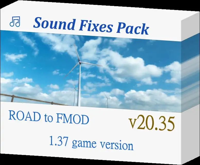 ETS2 - Sound Fixes Pack V20.35 (1.37.x) ETS2 - Sound Fixes Pack V20.35 (1.37.x)