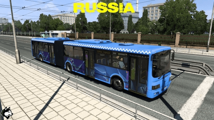 ETS2 - Pack City Buses into Traffic V1.1 (1.53.x)