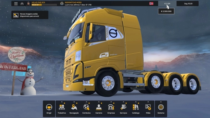 ETS2 - Profile Volvo FH5 SCS (24.12.2024) V1.0 (1.53.x)