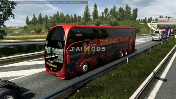 ETS2 - Buses of Travel Agencies in Traffic V3.0 (1.44.x)
