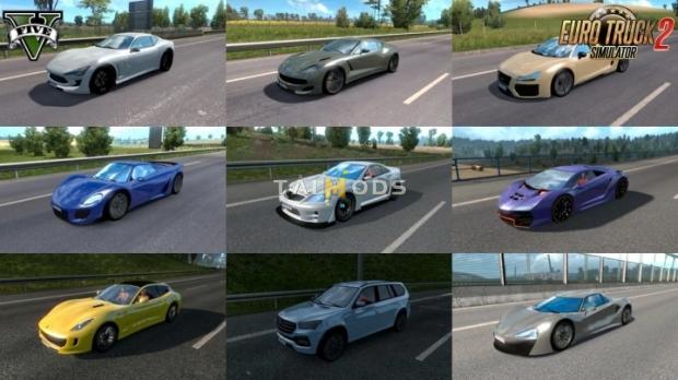 ETS2 - GTA V AI Traffic Pack V3.4 (1.43.x)