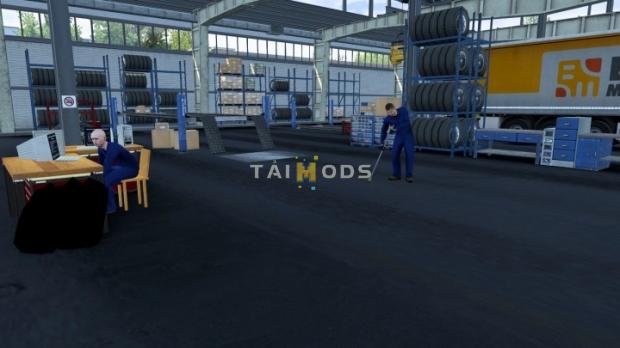 ETS2 - Extended Garage V1.4 (1.42.x)
