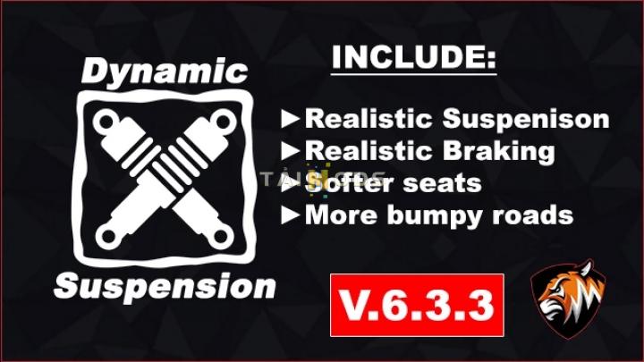 ETS2 - Dynamic Suspension V6.0 (1.41.x)