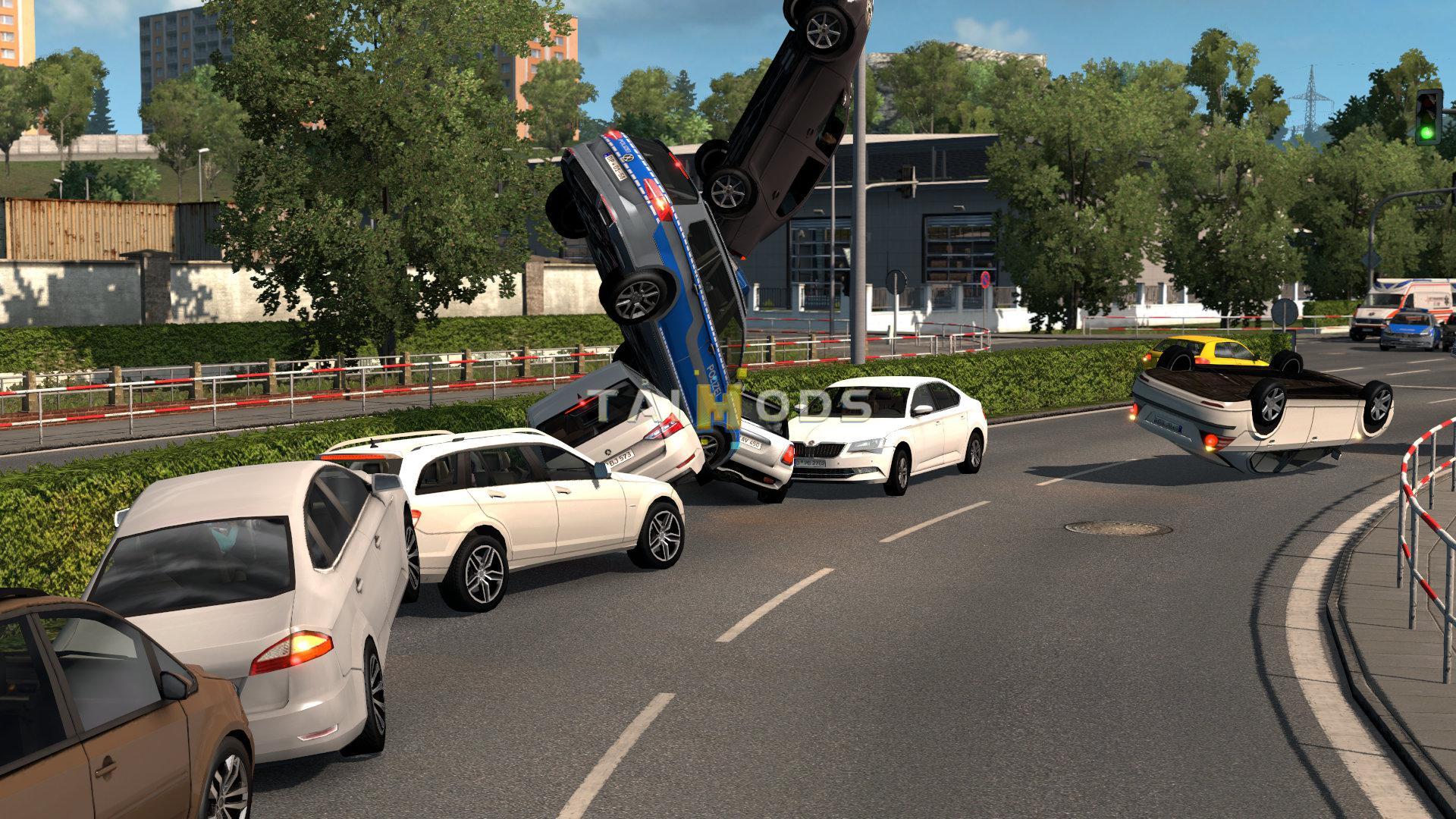 ETS2 - Weightless AI Traffic V1.0 (1.40.x)