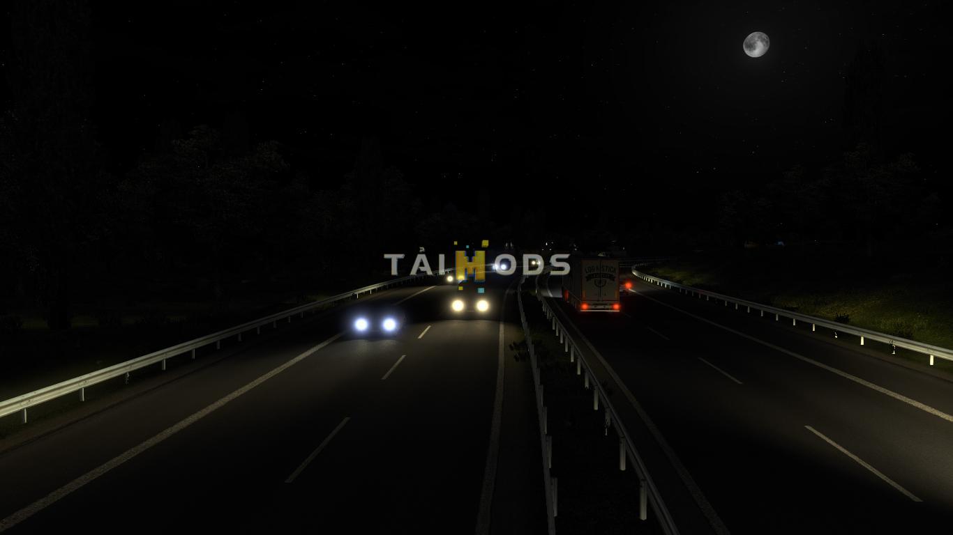 ETS2 - Realistic Flares V1.0 (1.39.x)