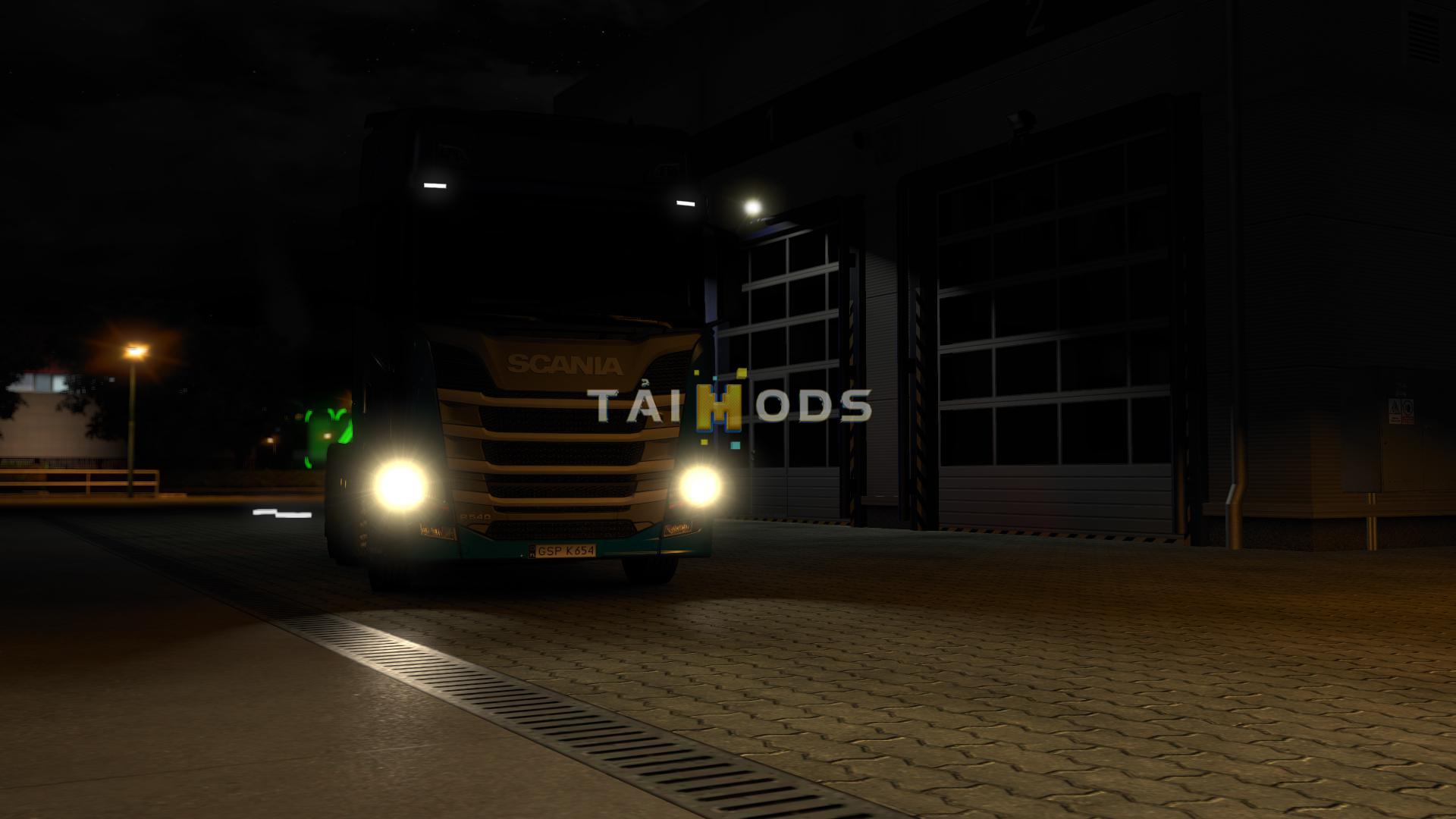 ETS2 - Realistic Flares V1.0 (1.39.x)