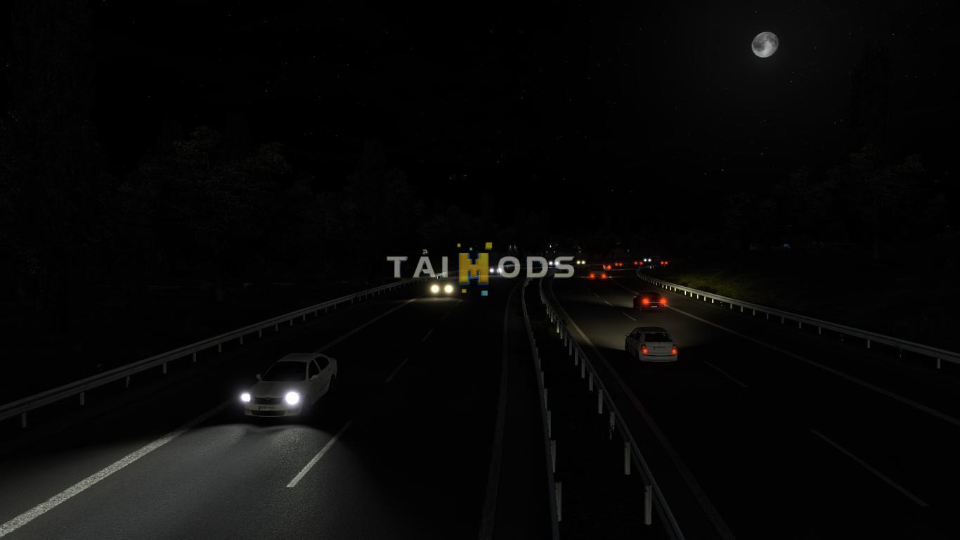 ETS2 - Realistic Flares V1.0 (1.39.x)