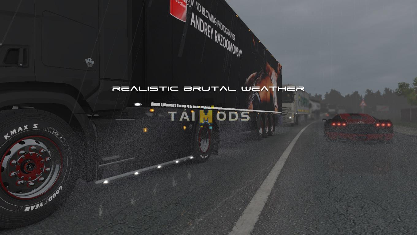ETS2 - Realistic Brutal Weather V5.7 (1.38.x)