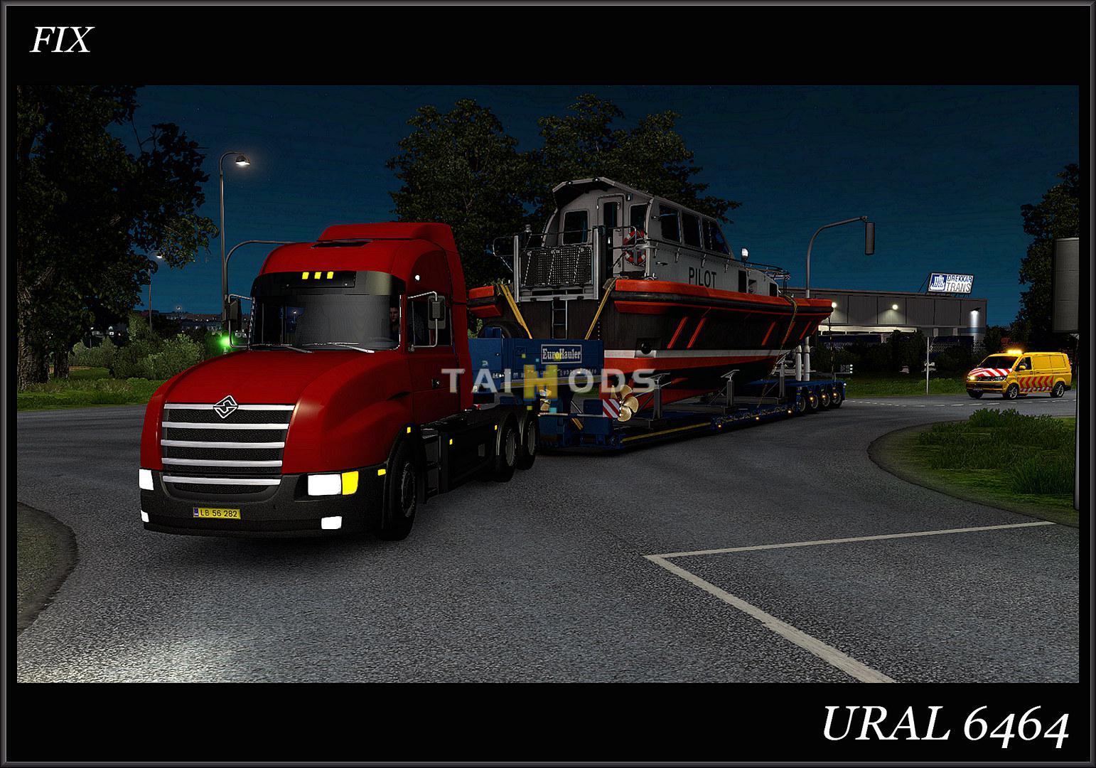 ETS2 - Ural 6464 Fix Mod V1.0 (1.38.x)