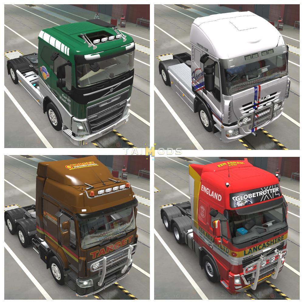 ETS2 - Tuned Trucks in The Orders V3.0 (1.38.x)
