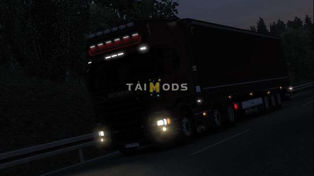 ETS2 - Realistic Headlights V2.2 (1.38.x)